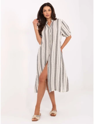 TW SK BI 2451.84 šaty bílé a černé