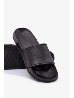 Pánské lehké pěnové pantofle Big Star – černé