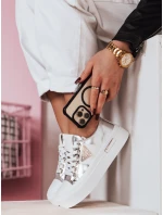 Dámské tenisky na platformě TRENDIS silver FashionStreet ZY0679