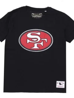 Mitchell & Ness NFL Team Logo Tee San Francisco M 49ERSS BMTRINTL1053-SF4BLCK T-Shirt