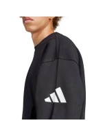 Pánská mikina adidas Essentials Loose Fit 3 Bar Logo černá JF3542 pánská Pánská mikina adidas Essentials Loose Fit 3 Bar Logo černá JF3542 pánská