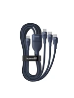 Baseus Flash Series 3 100W kabel 1,5 m (modrý)