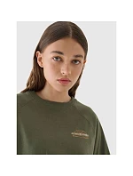 Dámské tričko oversize s potiskem 4F 4FRAW24TTSHF2583-43S