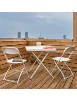 BALKONOVÝ SET ARUBA - STŮL + 2 ŽIDLE