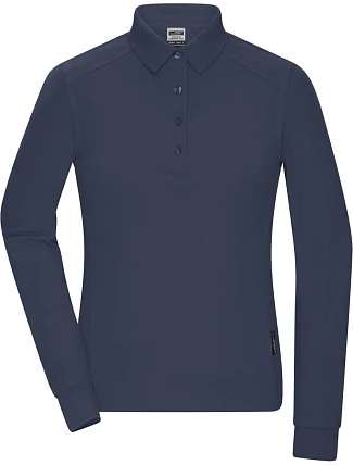Daiber JN 1841 Dámské pracovní piqué polo s dlouhým rukávem 02.1841 navy Daiber JN 1841 Dámské pracovní piqué polo s dlouhým rukávem 02.1841 navy