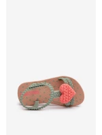 Dětské sandálky se srdcem 81997 Ipanema My First Baby zelené Dětské sandálky se srdcem 81997 Ipanema My First Baby zelené