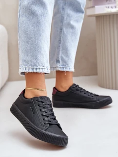 Zateplené dámské tenisky Big Star OO274A462 černé