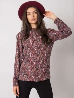 Halenka D73771M11052A tmavě hnědá