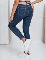 Dámské úzké džíny modré FashionStreet UY2778
