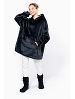 Kariban K 410 Loungewear Sherpafleece mikina s kapucí 20.K410 night navy Kariban K 410 Loungewear Sherpafleece mikina s kapucí 20.K410 night navy