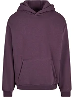 New Morning Studios NM 011 Těžká unisex mikina s kapucí 57.0011 plum purple New Morning Studios NM 011 Těžká unisex mikina s kapucí 57.0011 plum purple