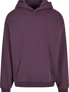 New Morning Studios NM 011 Těžká unisex mikina s kapucí 57.0011 plum purple