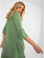 Šaty D73761M30214C khaki