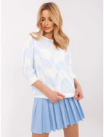 Halenka RV BZ A285.24 bílo-modrá Halenka RV BZ A285.24 bílo-modrá