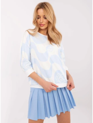 Halenka RV BZ A285.24 bílo-modrá Halenka RV BZ A285.24 bílo-modrá