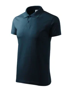 Single J. polokošile pánská námořní modrá