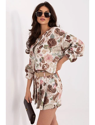 Kraťasy s sukňovou dolní částí model 226631 Italy Moda