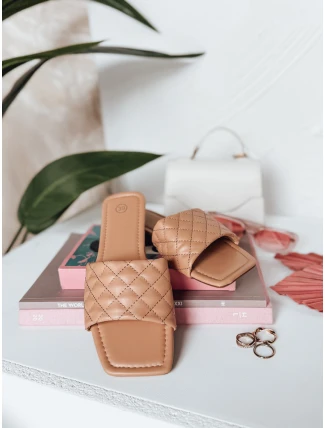 Dámské žabky SATELIVA beige FashionStreet ZY0972 Dámské žabky SATELIVA beige FashionStreet ZY0972