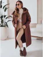 Dámská zimní bunda LIKEMIRA prošívaná hnědá FashionStreet TY4927 Dámská zimní bunda LIKEMIRA prošívaná hnědá FashionStreet TY4927