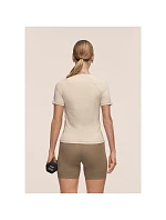 Dámské tričko CASALL Essential Tee, barva: béžová