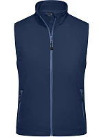 Daiber JN 1023 Dámská 3-vrstvá softshellová vesta 02.1023 navy