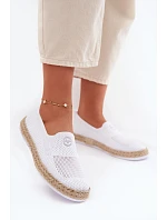 Dámské espadrilky Vinceza 13659 Bílé