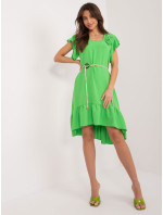 DHJ SK 8921 šaty.21 světle zelená