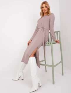 LK SK 509447 šaty.75P tmavě lila