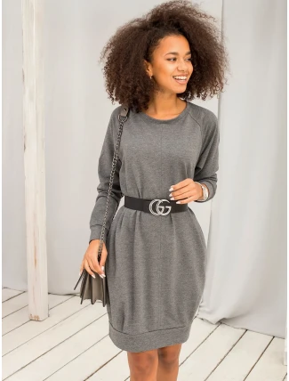 Šaty RV TU 5184.93P tmavě šedá