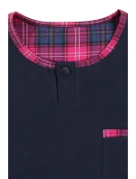 PÁNSKÉ PYŽAMO S DLOUHÝM RUKÁVEM ŽAKÁROVÉ 2576/21