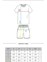 Pánské pyžamo 9952 plus - Doctornap Pánské pyžamo 9952 plus - Doctornap