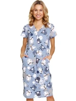 Dámská těhotenská košile 5271 blue - Doctornap Dámská těhotenská košile 5271 blue - Doctornap