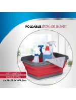 Skládací košík DIRT DEVIL s držadly 38x28,5 cm