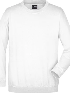 Daiber JN 40 Mikina z těžké bavlny 02.0040 white