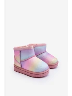 Dětské zateplené boty sněžníky Multikolor Gooby