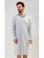 Pánská noční košile s dlouhým rukávem Filip