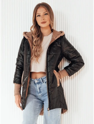 Dámská prošívaná bunda FLONSA černá FashionStreet TY4170