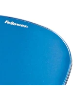 Gelová podložka pod myš a zápěstí Fellowes CRYSTAL modrá