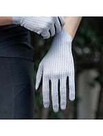 Prodyšné cyklistické rukavice Rockbros, plné, velikost: XXL - šedé