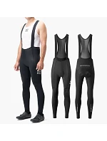 Rockbros 200021 dlouhé cyklistické kalhoty se šlemi s vložkou Velikost XXL - černá