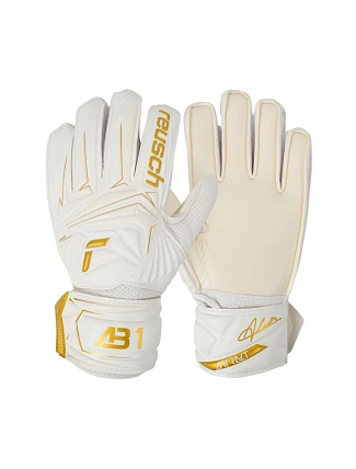 Reusch Attrakt AB1 Solid Junior brankářské rukavice bílé 5672003 1130