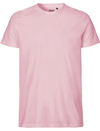 Neutral O 61001 Pánské tričko z bio bavlny 77.6101 light pink Neutral O 61001 Pánské tričko z bio bavlny 77.6101 light pink