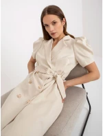 Šaty DHJ SK A6311.39 světle béžová