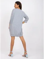 Šaty RV SK 6839.95 šedá