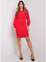Šaty RV SK 7337.19 červená Šaty RV SK 7337.19 červená