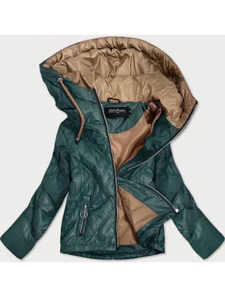 Lehká zelená dámská bunda s kapucí (BH2004) Lehká zelená dámská bunda s kapucí (BH2004)