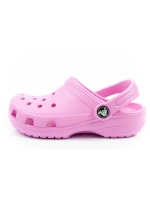Dětské sandály Crocs Classic trendy růžové pohodlné lehké dřeváky