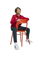 Dětská mikina adidas Entrada 26 Full Zip Hoodie červená KH1781