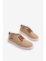 Pánské tenisky Big Star NN176001 Memory Foam System Beige