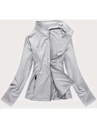 Šedá vypasovaná dámská mikina (HD154-03) Šedá vypasovaná dámská mikina (HD154-03)